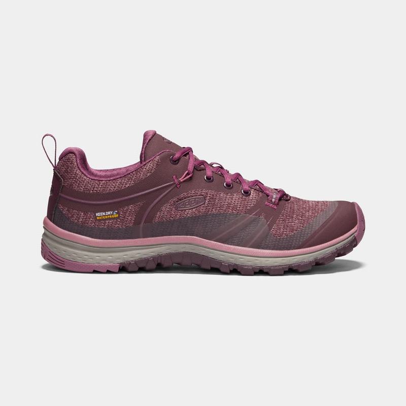 Zapatos Trekking Keen Terradora Waterproof Para Mujer Morados - Zapatos Keen Mexico (438279-HEI)